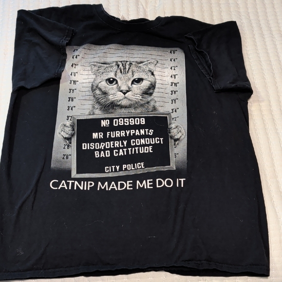 Other - Black Cat Graphic T-Shirts